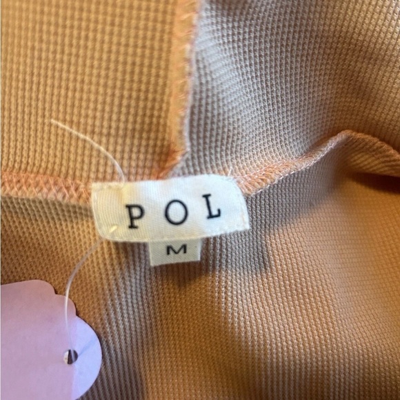 POL NWT Women's Tan/Orange Jumpsuit with Hood for casual wear size M - Picture 4 of 9